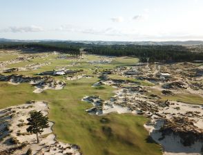 Tara Iti 18th Fairway Aerial